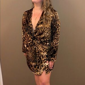 Misguided Leopard dress